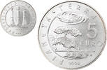 San Marino 5 Euro Rome, Silver, KM:512 -