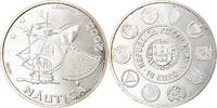 Portugal 10 Euro NAUTICA, Lisbon, Silver, KM:748 -