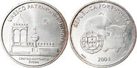 Portugal 5 Euro Lisbon, Silver, KM:755 -