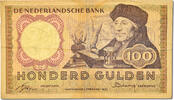 Netherlands 100 Gulden Banknote -