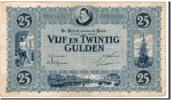 Netherlands 25 Gulden Banknote -