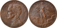 Italy 5 Centesimi Coin, Vittorio Emanuele III, Rome, Bronze -