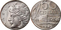 Brazil 50 Centavos Coin, planchet error, Stainless Steel -