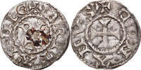 France Denier Coin, Conan IV, Rennes, Rare, Billon -
