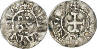 France Denier Coin, Conan IV, Rennes, Rare, Billon -