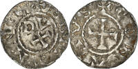 France Denier Coin, Conan IV, Rennes, Rare, Billon -