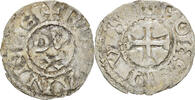 France Denier Coin, Conan IV, Rennes, Rare, Billon -