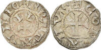 France Denier Coin, Conan IV, Rennes, Rare, Billon -