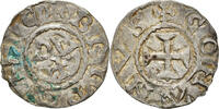 France Denier Coin, Conan IV, Rennes, Rare, Billon -