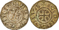 France Denier Coin, Conan IV, Rennes, Rare, Billon -