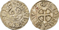 France Denier Coin, Conan IV, Rennes, Rare, Billon -