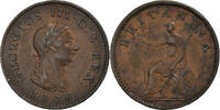 Great Britain Farthing Coin, George III, Copper, KM:661 -