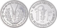 West African States Franc Coin, Paris, ESSAI, Aluminum, KM:E3 -