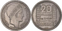 Algeria 20 Francs Coin, Paris, ESSAI, Copper-nickel, KM:E1 -