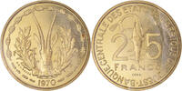 West African States 25 Francs Coin, Paris, ESSAI -