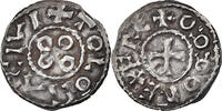 France Denier Coin, Eudes, Toulouse, Silver, Depeyrot:1012 -
