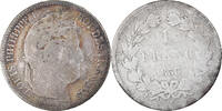 France Franc Coin, Louis-Philippe, Marseille, Silver -