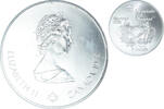 Canada 5 Dollars Coin, Elizabeth II, Royal Canadian Mint, Ottawa -