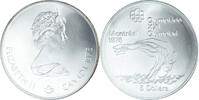 Canada 5 Dollars Coin, Elizabeth II, Platform Diver, Silver -