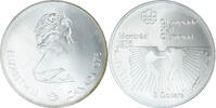 Canada 5 Dollars Coin, Elizabeth II, Boxing, Silver, KM:108 -