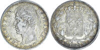 France 5 Francs Coin, Charles X, Lille, Silver, KM:728.13 -