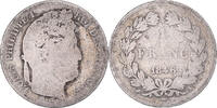 France Franc Coin, Louis-Philippe, Paris, Silver, KM:748.1 -