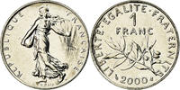 France Franc Coin, Semeuse, Paris, Nickel, KM:925.2, Gadoury:474 -
