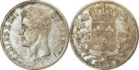 France 5 Francs Coin, Charles X, Paris, Silver, KM:720.1 -