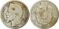 France Franc Coin, Napoleon III, Napoléon III, Paris -