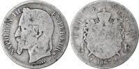 France Franc Coin, Napoleon III, Napoléon III, Strasbourg -