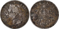 France 50 Centimes Coin, Napoleon III, Napoléon III, Strasbourg -