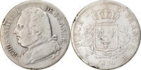 France 5 Francs Coin, Louis XVIII, Louis XVIII, Toulouse -