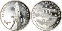 France 10 Francs-1.5 Euro Coin, La petite Danseuse, Paris, Proof -