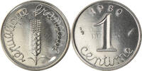 France Centime Coin, Épi, Paris, Stainless Steel, KM:928 -