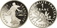 France Franc Coin, Semeuse, Proof, Nickel, KM:925.2 -