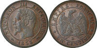 France Centime Coin, Napoleon III, Napoléon III, Lyon -