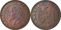 France Centime Coin, Napoleon III, Napoléon III, Strasbourg -