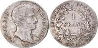 France Franc Coin, Napoléon I, Marseille, Silver, KM:656.11 -