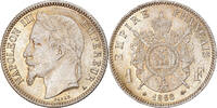 France Franc Coin, Napoleon III, Napoléon III, Paris, Silver -