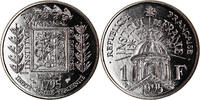 France Franc Coin, Institut, Paris, ESSAI, Nickel, KM:1133 -
