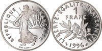 France Franc Coin, Semeuse, Paris, Proof, Nickel, KM:925.2 -