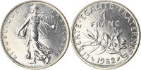 France Franc Coin, Semeuse, Paris, Nickel, KM:925.1, Gadoury:474 -