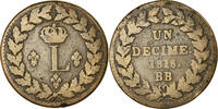 France Decime 1815 Strasbourg Coin, Louis XVIII, Strasbourg, Bronze, KM:... 43,95 EUR  plus 4,95 EUR verzending