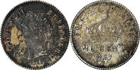 France 20 Centimes Coin, Napoleon III, Napoléon III, Strasbourg -