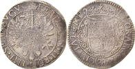 German States 28 Stuivers, Florin Coin, Ferdinand II, Emden, Silver -