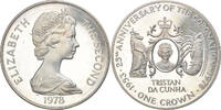 Tristan Da Cunha Crown Coin, Elizabeth II, Pobjoy Mint -