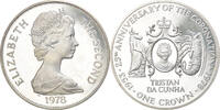 Tristan Da Cunha Crown Coin, Elizabeth II, Pobjoy Mint -