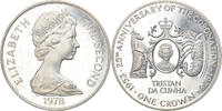 Tristan Da Cunha Crown Coin, Elizabeth II, Pobjoy Mint -