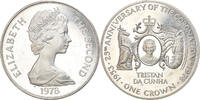 Tristan Da Cunha Crown Coin, Elizabeth II, Pobjoy Mint -