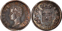 France 1/2 Franc Coin, Henri V, Silver, KM:23, Gadoury:404 -
